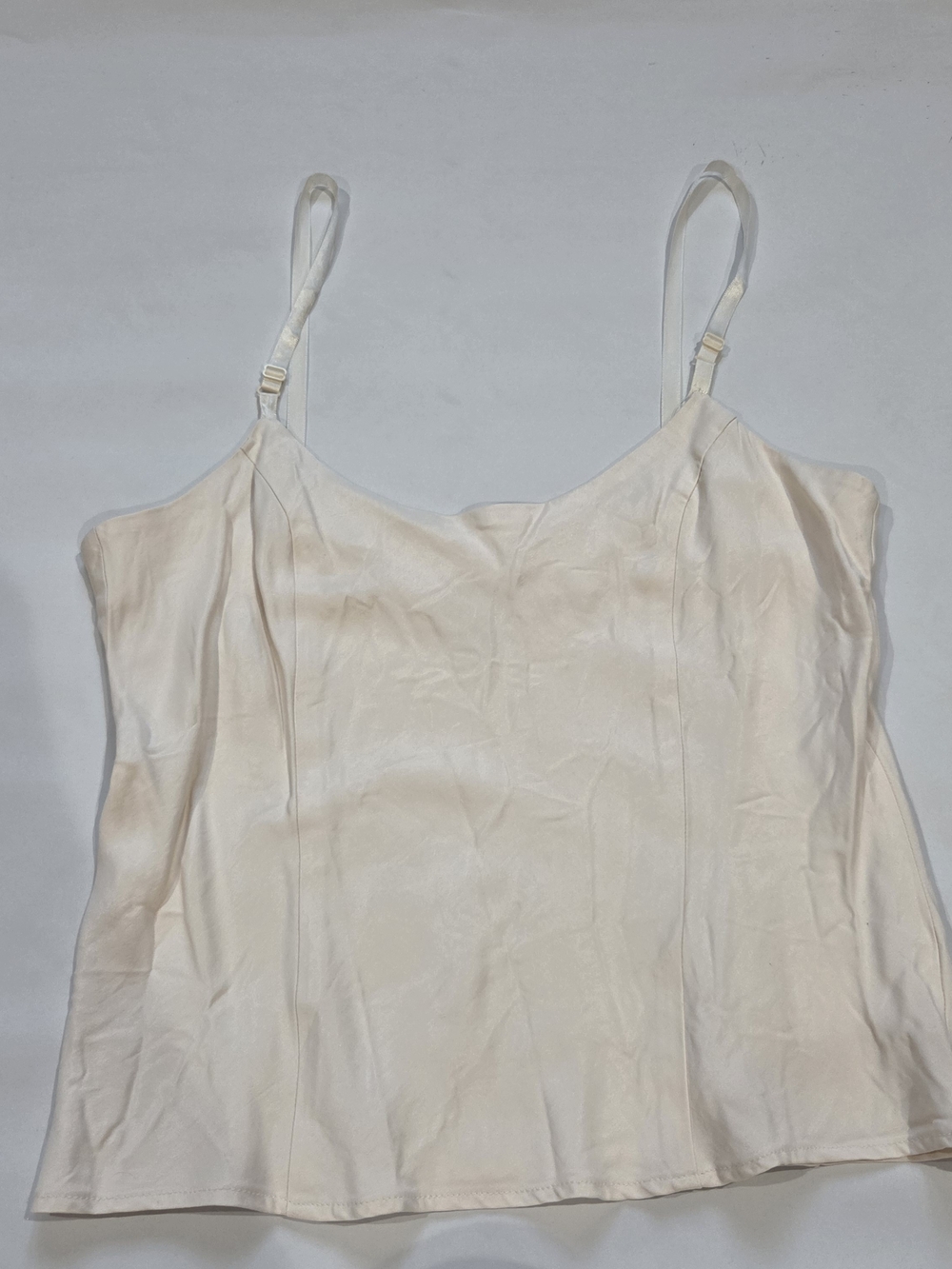 Express Vintage Cream Adjustable-Strap Camisole
